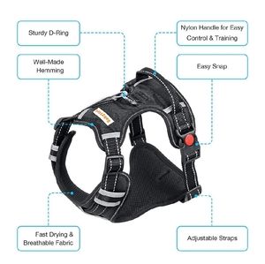 ⚠️SOLD⚠️NIB Reflective Dog Harness